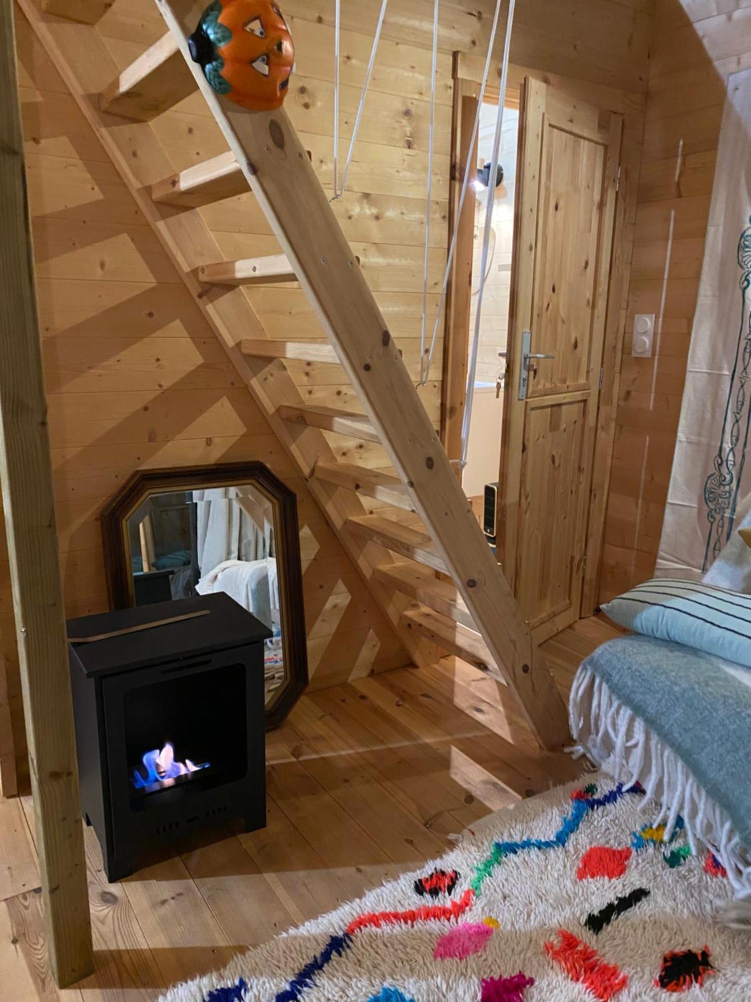 Maison En Bois 1 Chambre 4 Couchages Type Tiny House Granville Exterior photo